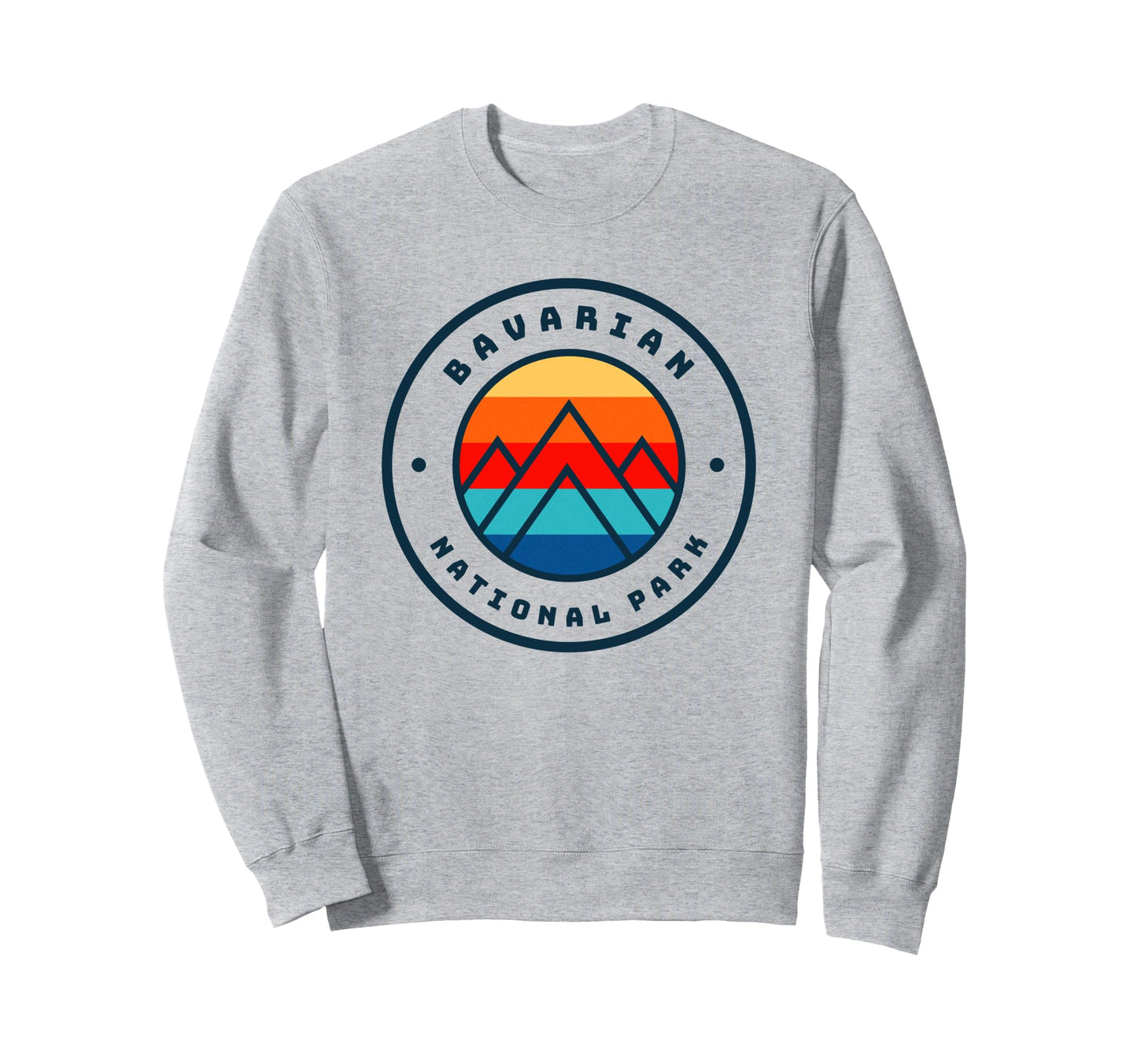 Germany Vacation Camping Hiking Sweatshirt - Graphic Print Unisex