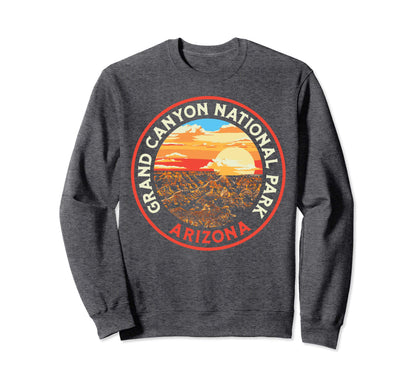 Grand Canyon National Park 80S Sweatshirt - Fun Novelty Design Unisex