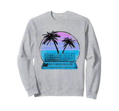 Synthwave Retrowave Pastel Goth Sweatshirt - Fun Novelty Design for Adults