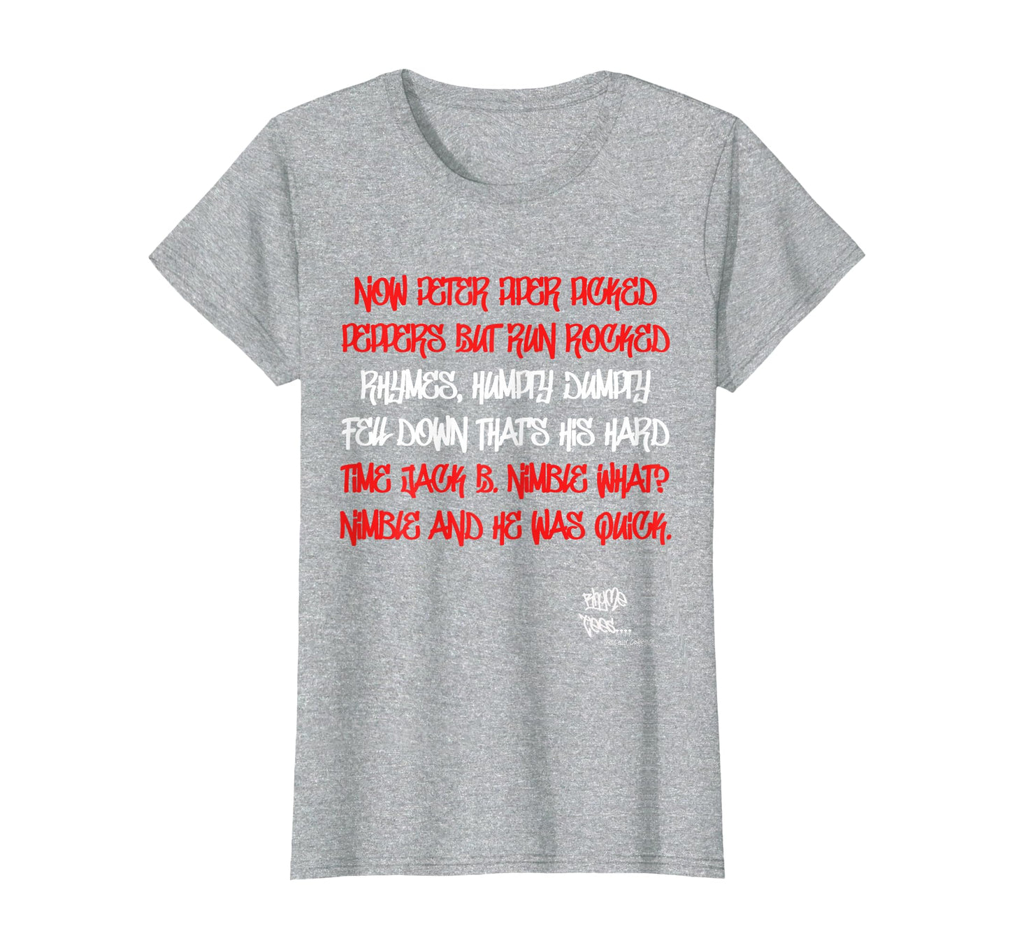Old School Rap Hip Hop Peter Piper 80S D T-Shirt - Graphic Print Men Women