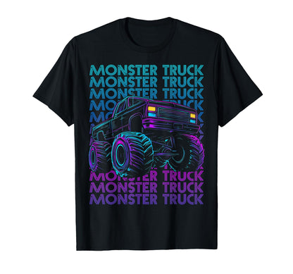 Monster Trucks 4 Wheeler Offroad T-Shirt - Fun Novelty Design for Adults