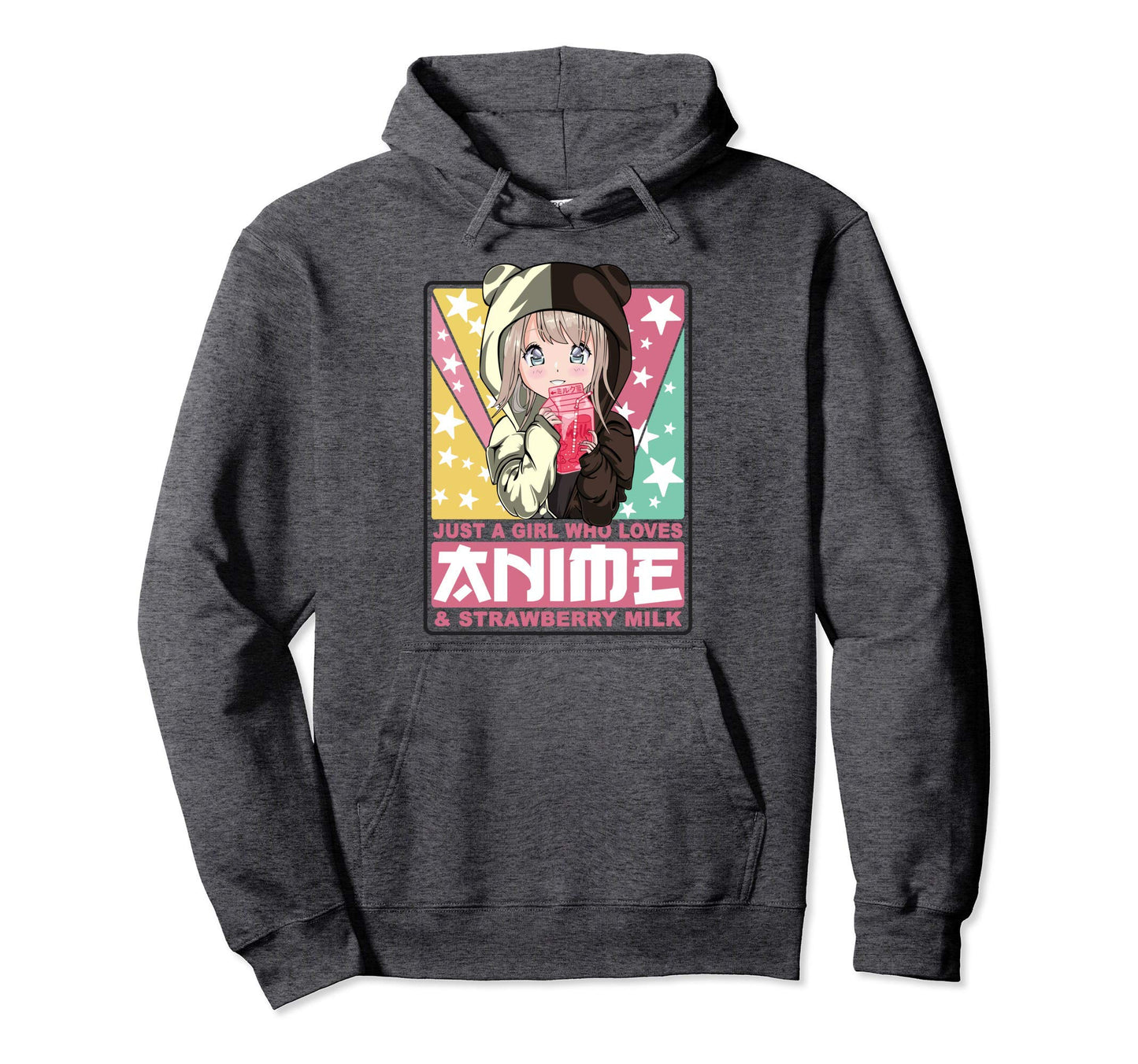 90S Japan Otaku Neko Funny Anime Strawberry Hoodie - Trendy Graphic Unisex