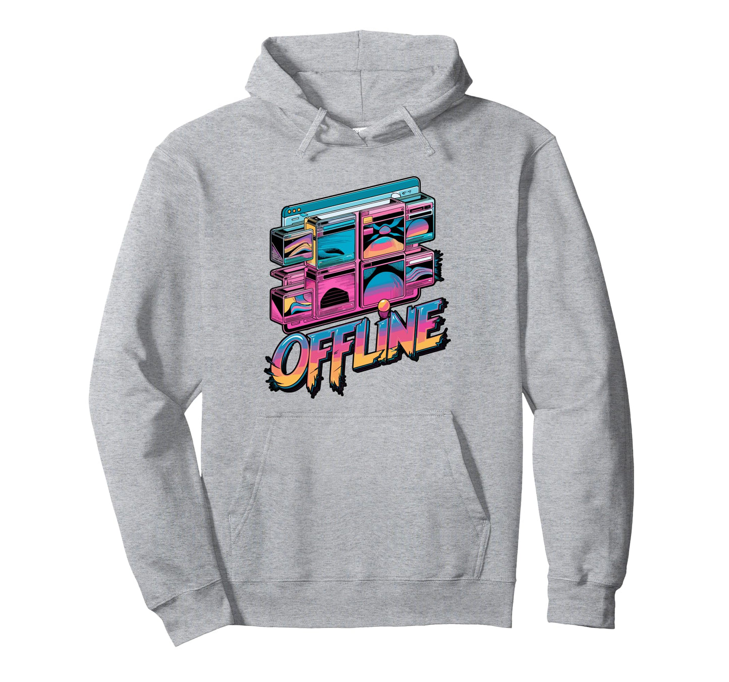 Memes Aesthetic Vaporwave Japanese Hoodie - Novelty Apparel for Adults