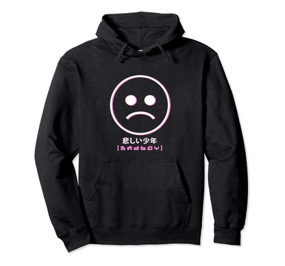 Sad Aesthetic Vaporwave 80S 90S Hoodie - Novelty Apparel for Adults