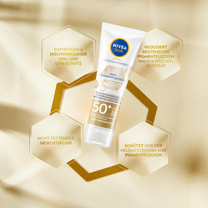 Nivea Luminous630 Sunscreen Spot Treatment Day Cream SPF50 - 1.35 Fl Oz