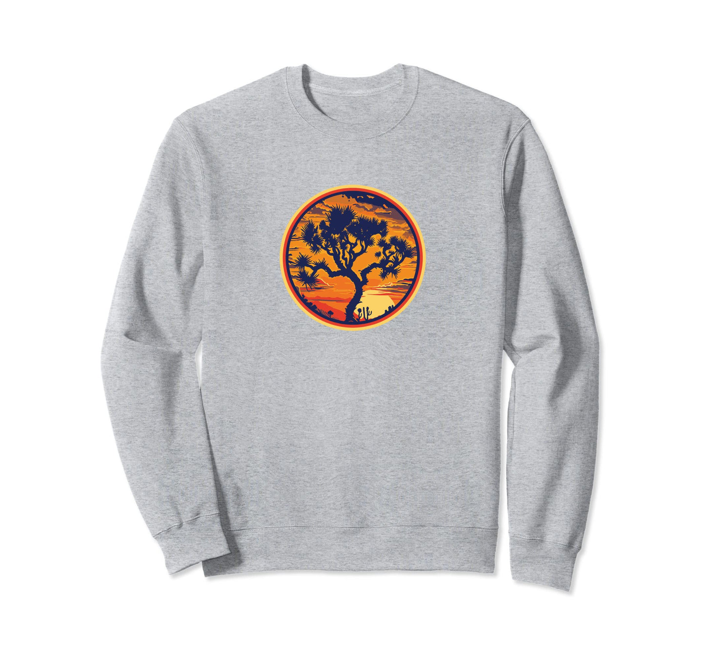Joshua Tree Sunset National Park Sweatshirt - Trendy Graphic Men Women