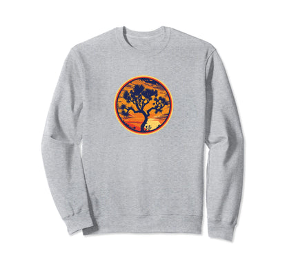 Joshua Tree Sunset National Park Sweatshirt - Trendy Graphic Men Women