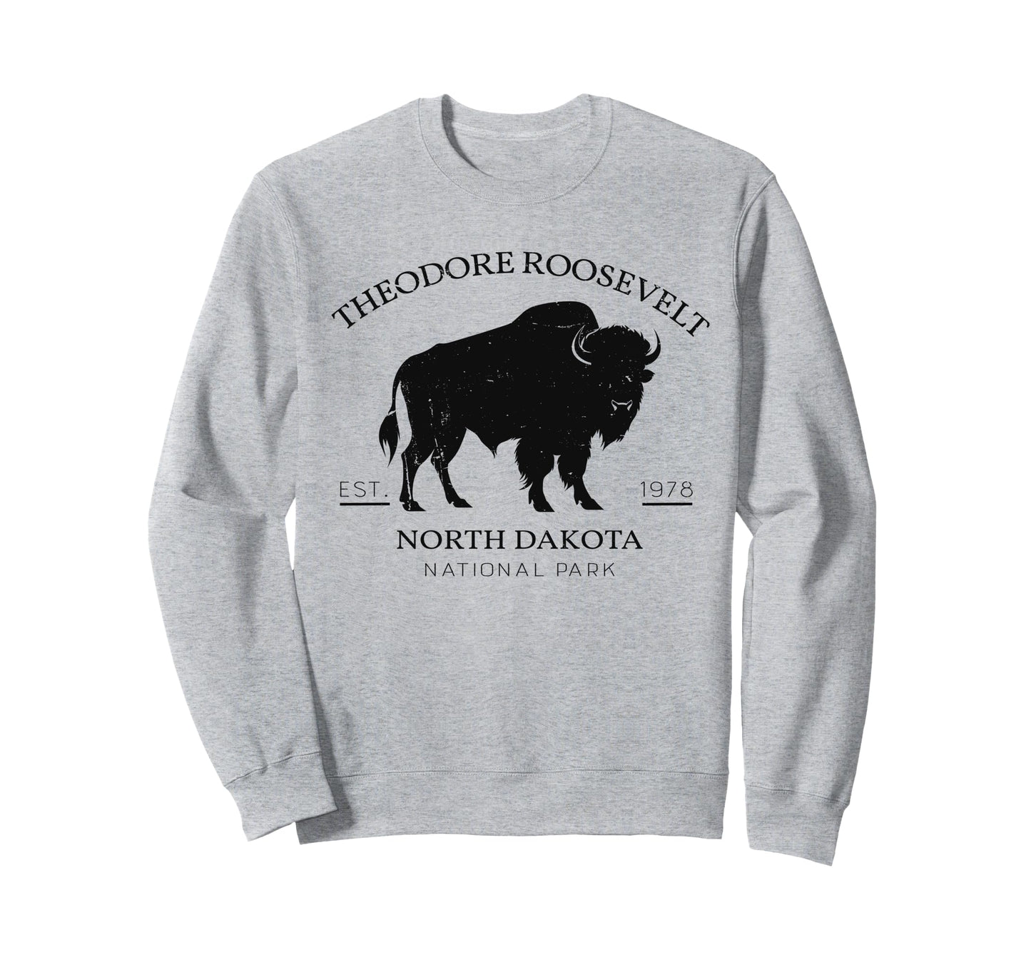 Us Theodore Roosevelt National Park Sweatshirt - Trendy Graphic Unisex