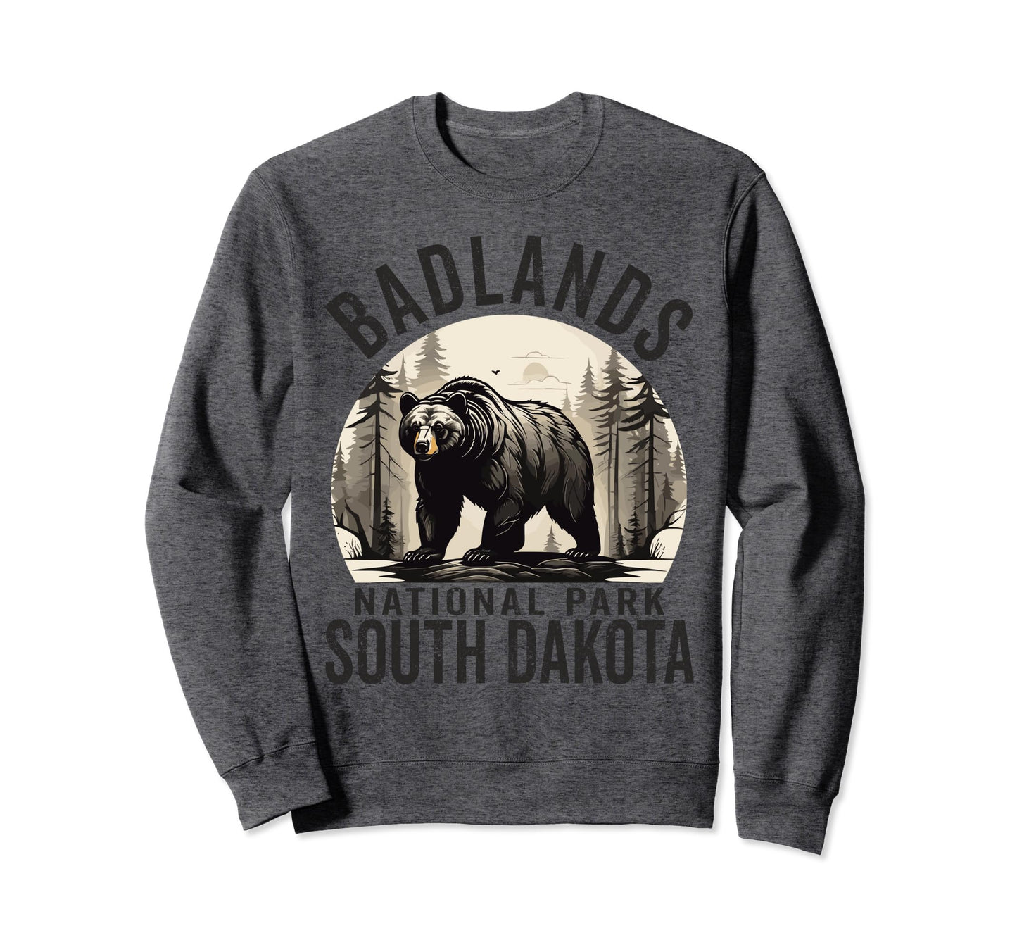 Badlands National Park South Dakota Sweatshirt - Aesthetic Graphic Unisex