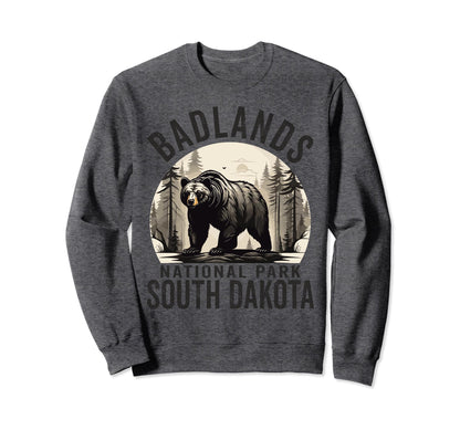 Badlands National Park South Dakota Sweatshirt - Aesthetic Graphic Unisex