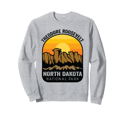 Us Theodore Roosevelt National Park Sweatshirt - Graphic Print for Adults