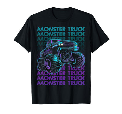 Monster Trucks 4 Wheeler Offroad T-Shirt - Casual Everyday Wear for Adults
