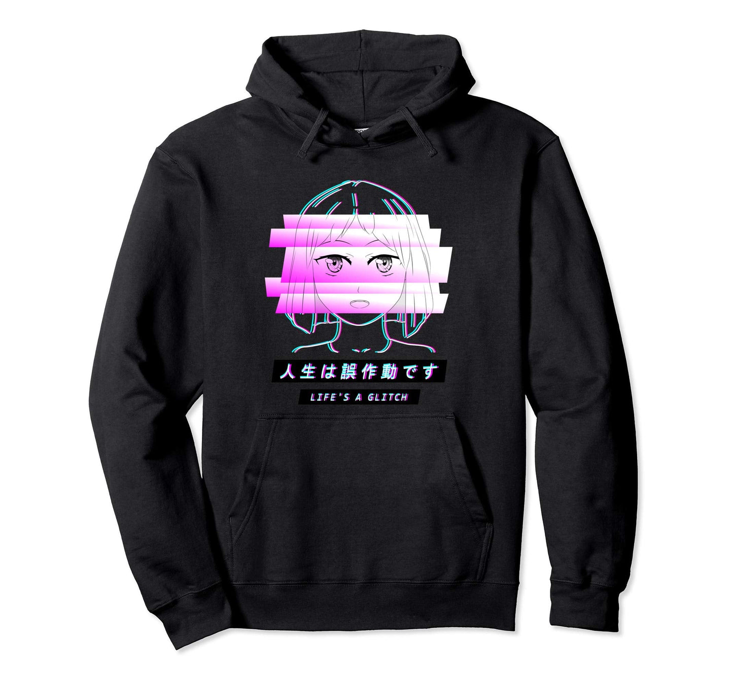Anime Aesthetic Vaporwave Sad Japanese Hoodie - Novelty Apparel Men Women