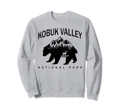 Kobuk Valley National Park Bear Sweatshirt - Streetwear Style for Adults