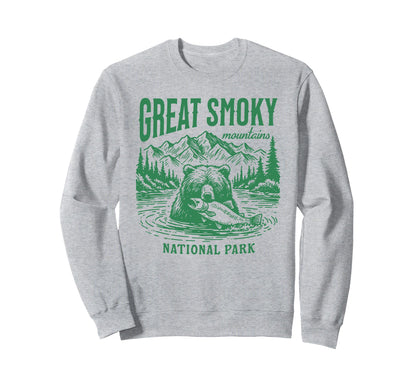 Great Smoky Mountain National Park Sweatshirt - Novelty Apparel Men Women