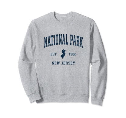 National Park New Jersey Nj Sweatshirt - Casual Everyday Wear for Adults