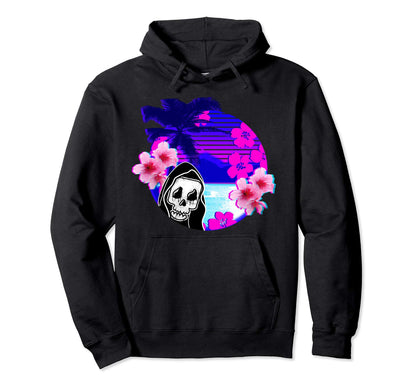 Vaporwave Aesthetic 90S Japanese Hoodie - Fun Novelty Design Men Women