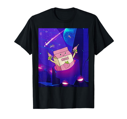 Atom Punk Aesthetic Vaporwave Futuristic T-Shirt - Novelty Apparel Unisex
