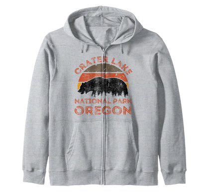 Crater Lake National Park Oregon Usa Sweatshirt - Graphic Print Unisex