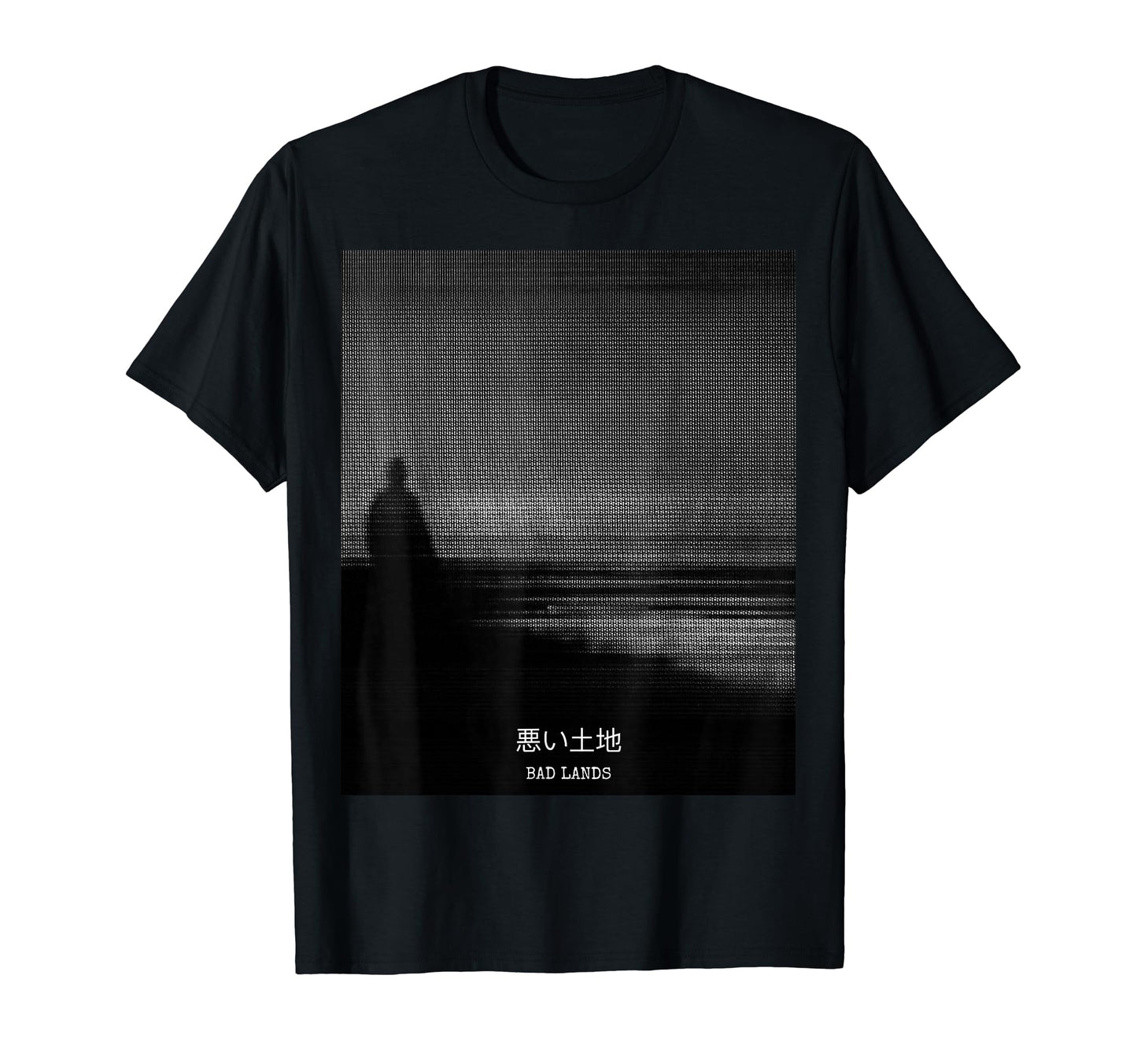 Bad Lands Vaporwave Aesthetic T-Shirt - Graphic Print Men Women