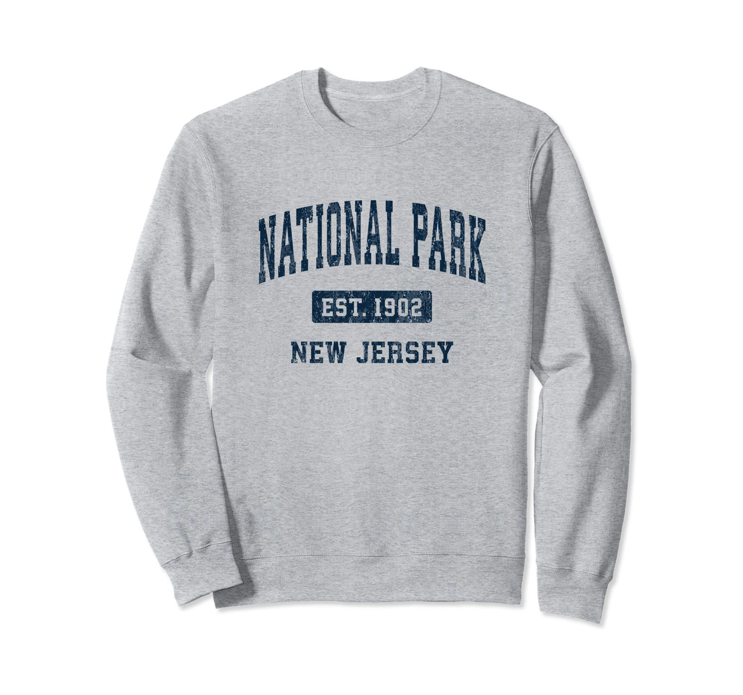 National Park New Jersey Nj Athletic Sweatshirt - Custom Art Print Unisex