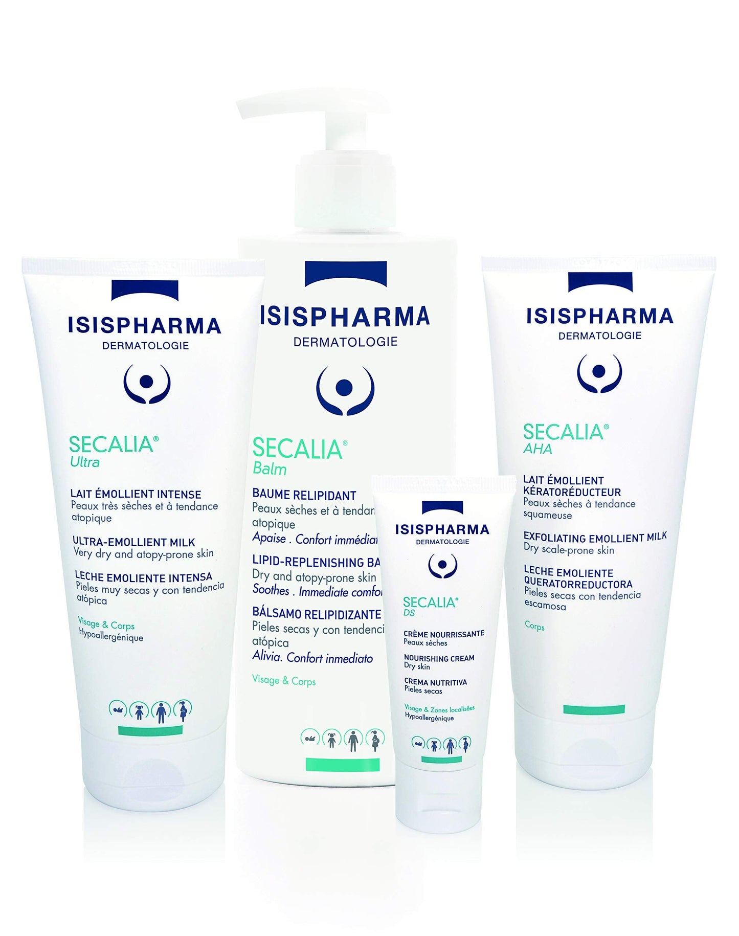 Isis Pharma Secalia DS Cream 40ml - Moisturizing Face Cream for Dry & Sensitive Skin