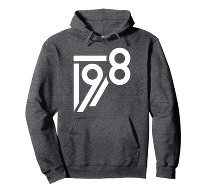 1978 Birthday Grunge Alternative Hoodie - Novelty Apparel for Adults