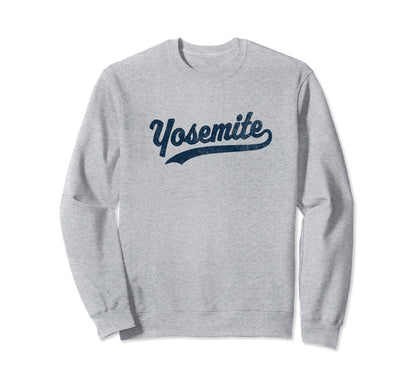 Yosemite National Park Sports Sweatshirt - Unique Graphic Men Women