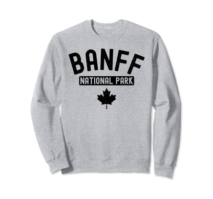 Banff National Park Canada Alberta Sweatshirt - Unique Graphic Men Women