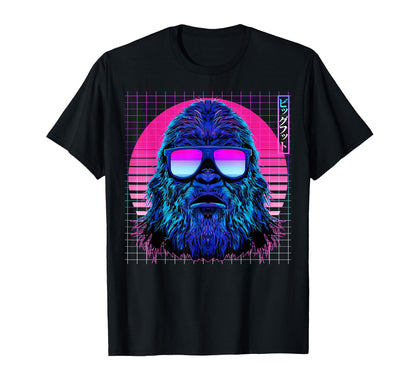 Bigfoot Sunglasses Sasquatch Yeti T-Shirt - Fun Novelty Design for Adults