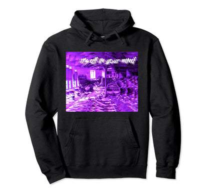 Vaporwave Aesthetic Its All Your Mind Hoodie - Novelty Apparel Unisex