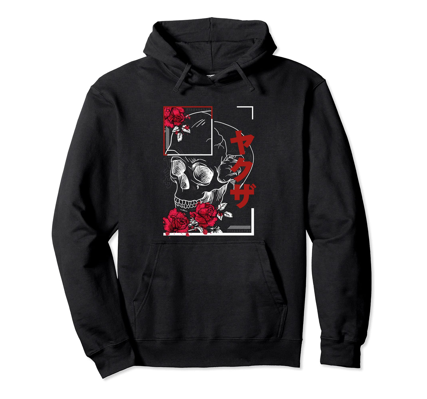 Pastel Goth Soft Grunge Skull 80Er Japan 80S Hoodie - Graphic Print Unisex