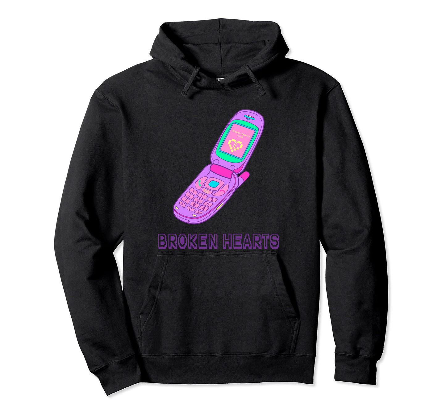 Broken Hearts Club Anime Manga Otaku Hoodie - Graphic Print Men Women