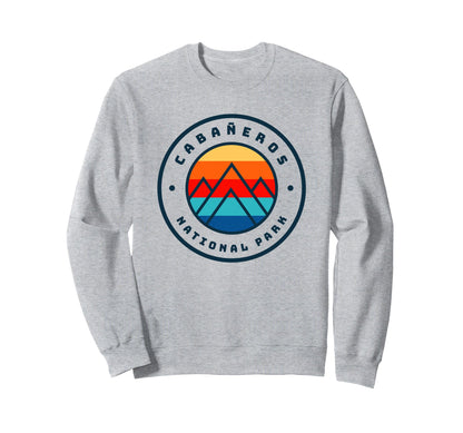 Spain Vacation Camping Hiking Sweatshirt - Unique Graphic for Adults