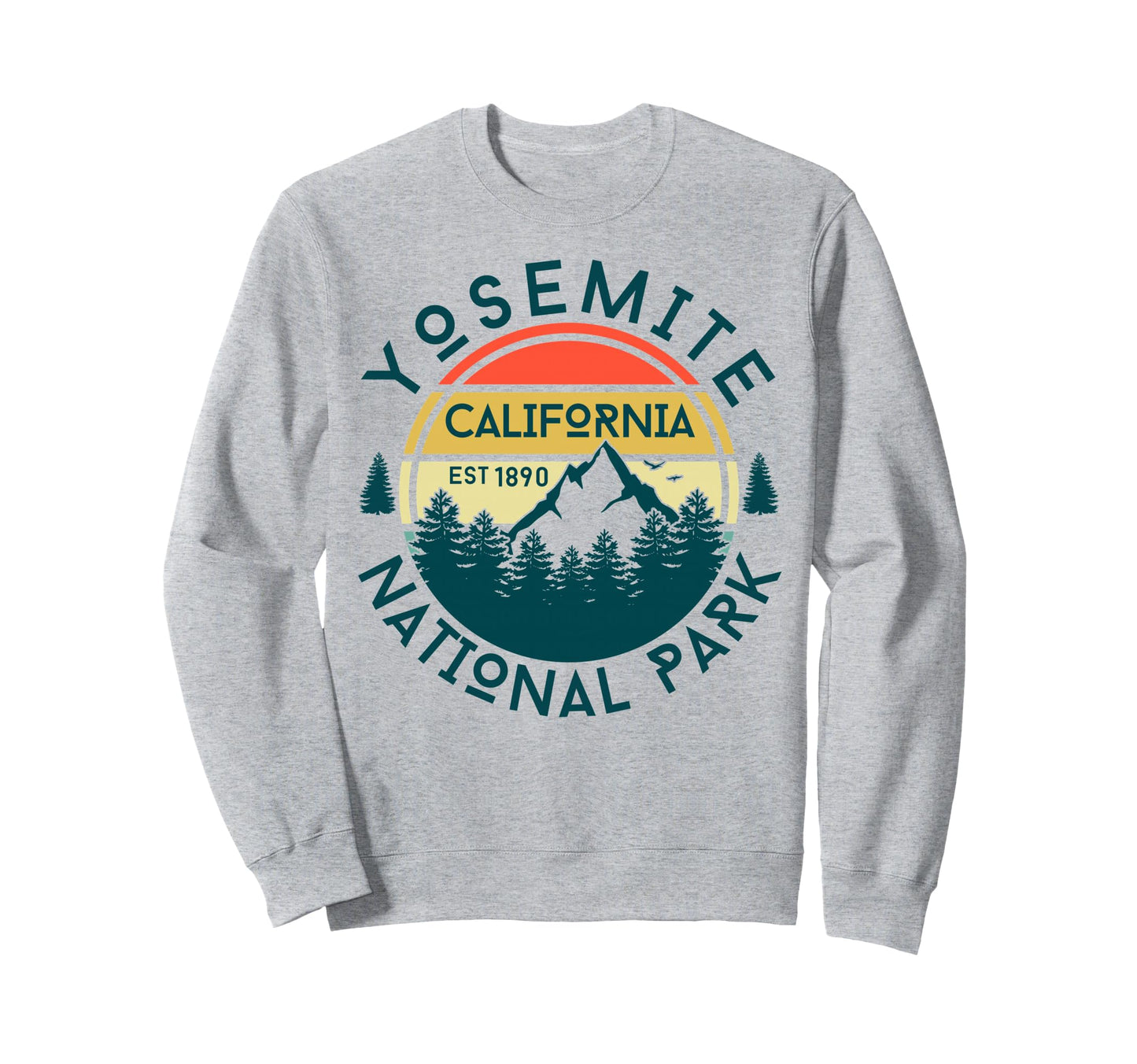 Yosemite National Park California Usa Hoodie - Aesthetic Graphic Unisex