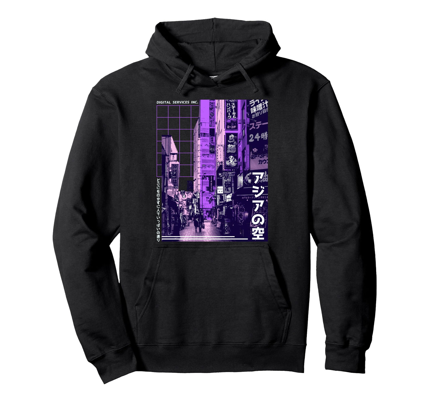 Vaporwave Aesthetic Japan 80S 90S Hoodie - Aesthetic Graphic for Adults