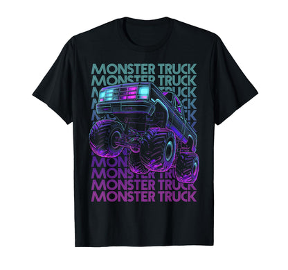 Monster Trucks 4 Wheeler Offroad T-Shirt - Trendy Graphic Men Women