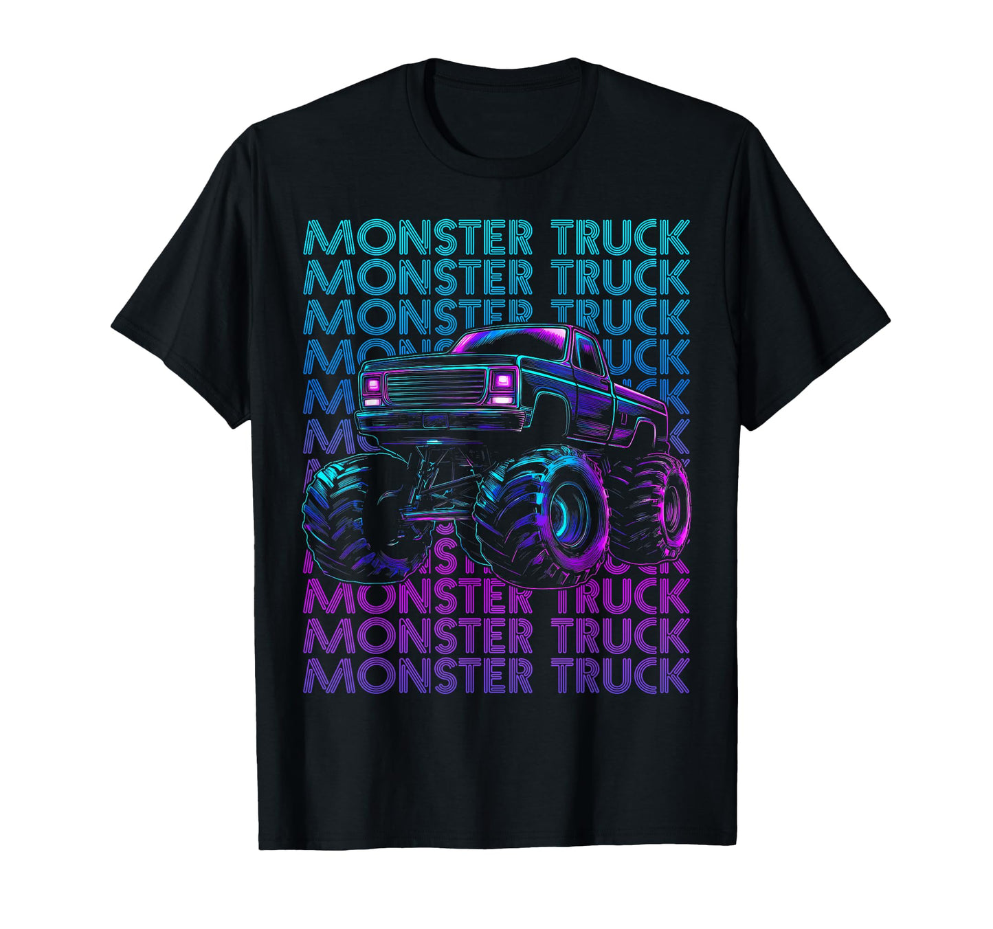 Monster Trucks 4 Wheeler Offroad T-Shirt - Streetwear Style Unisex