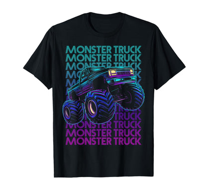 Monster Trucks 4 Wheeler Offroad T-Shirt - Novelty Apparel for Adults