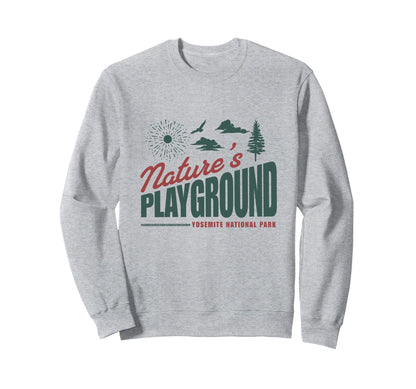 Natures Playground National Park Sweatshirt - Custom Art Print for Adults