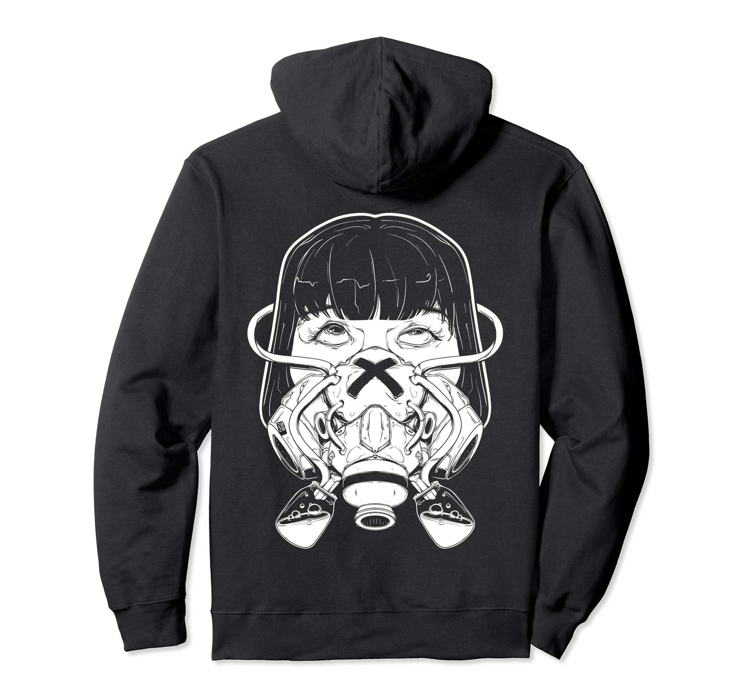 Vaporwave Grunge Aesthetic Punk Hoodie - Casual Everyday Wear for Adults