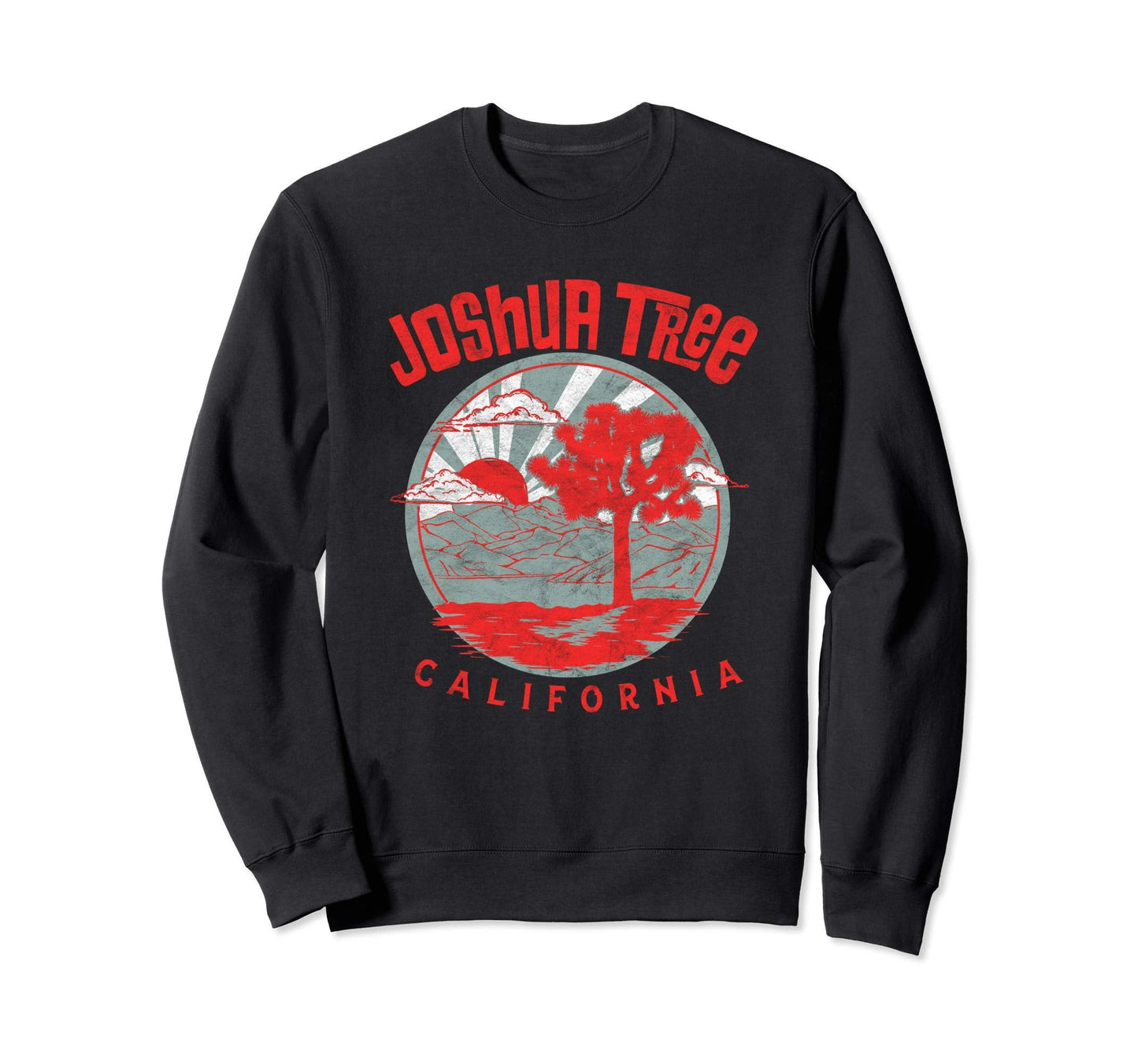 Joshua Tree National Park California Sweatshirt - Unique Graphic Men Women
