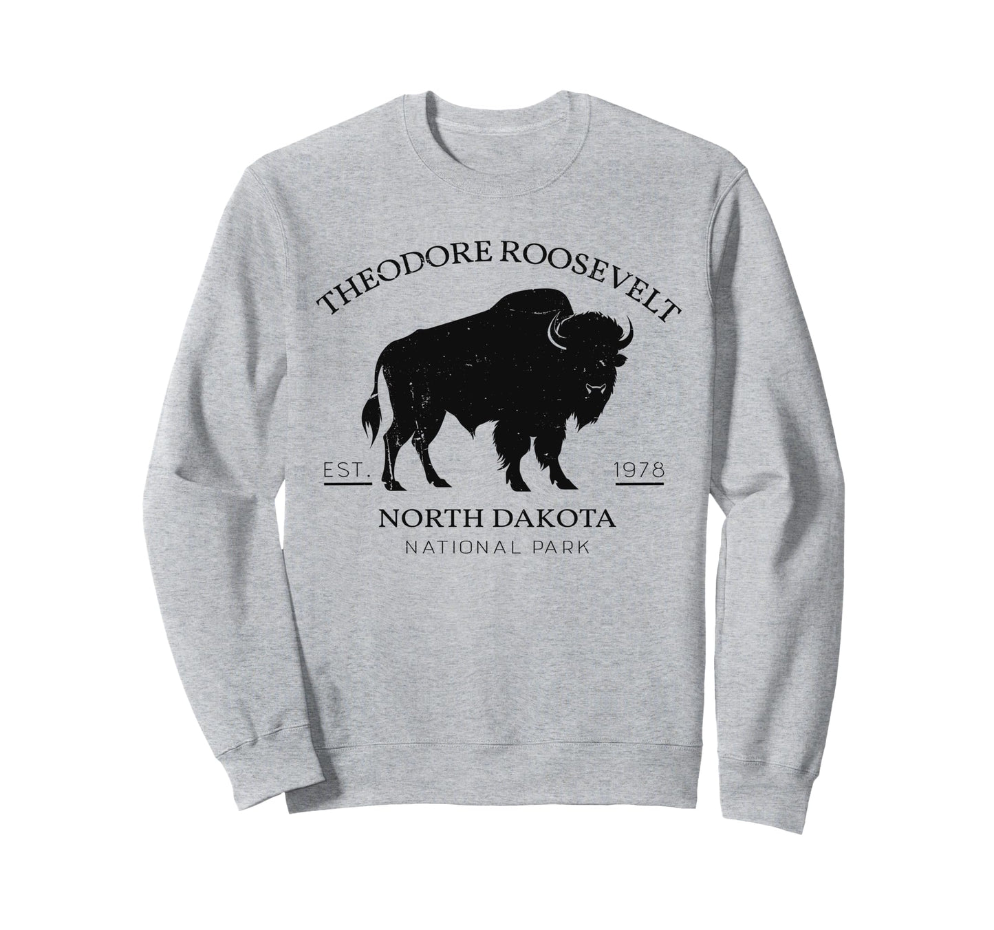 Us Theodore Roosevelt National Park Sweatshirt - Graphic Print Men Women