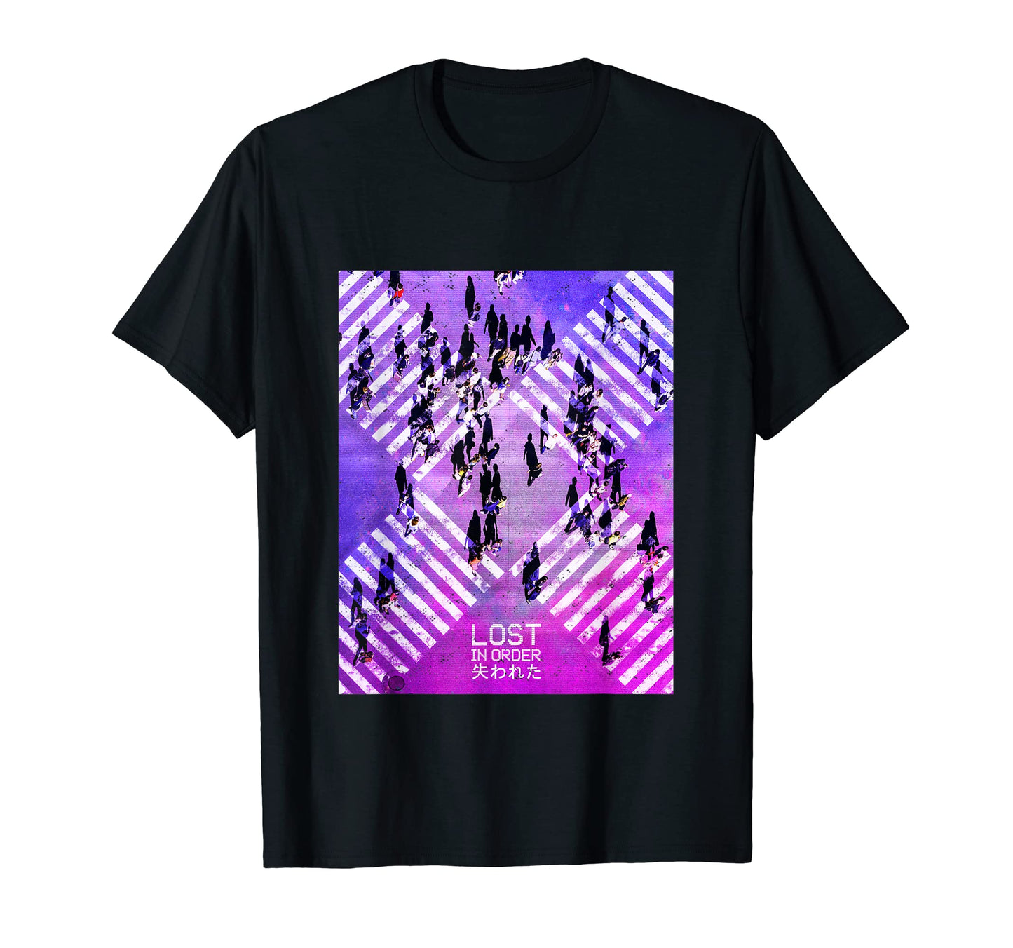 Lost Order Tokyo Japan Vaporwave T-Shirt - Streetwear Style for Adults