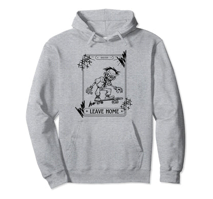 90S Grunge Skateboard Punk Rocker Hoodie - Trendy Graphic Men Women