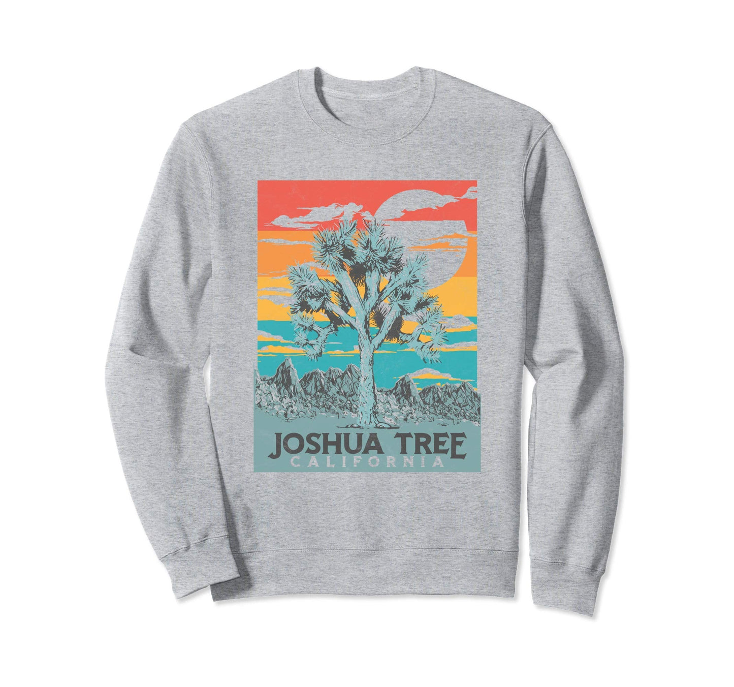 Joshua Tree National Park Artistic Sweatshirt - Aesthetic Graphic Unisex
