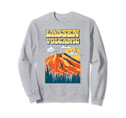 Lassen Volcanic National Park Wpa Sweatshirt - Fun Novelty Design Men Women