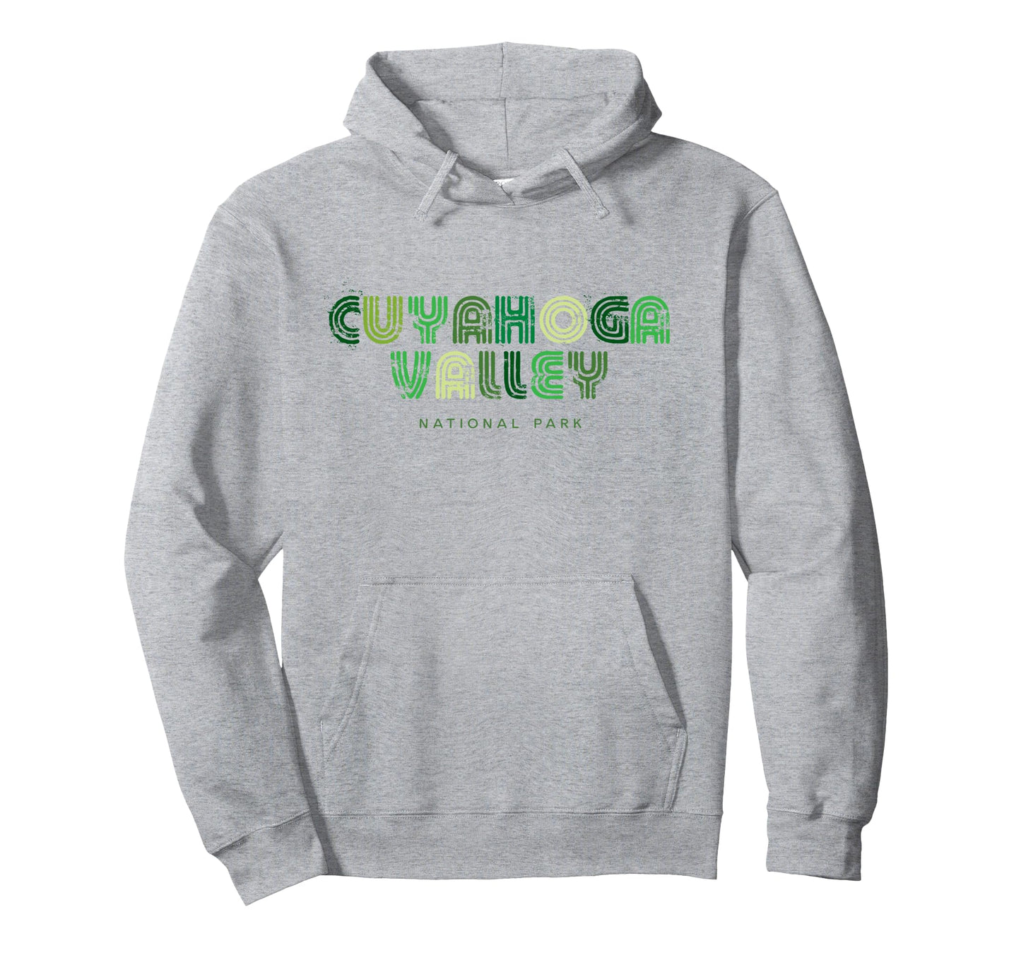 Cuyahoga Valley National Park 70S 80S Hoodie - Minimalist Print Men Women