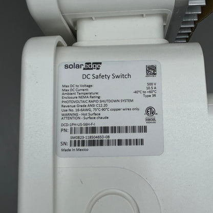SOLAREDGE HD-Wave Grid-Tie Non-Isolated Inverter 3800VA 240VAC SE3800H-US (New)