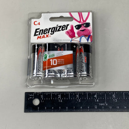 ENERGIZER MAX (3 PACK, 12 Total Batteries) C Cell Alkaline Batteries E93BP-4